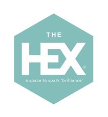 Hex blue logo