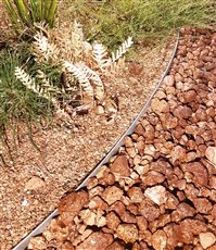 Garden Edging - 75mm flex in galvanised steel