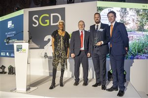 SGD Awards 2024 - Nic Howard MSGD - Planting Design Winner - Sponsor Barcham Trees