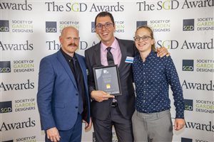 SGD Awards 2022 - Stefano Marinaz MSGD - Garden Jewel Winner - Sponsor Vande Moortel