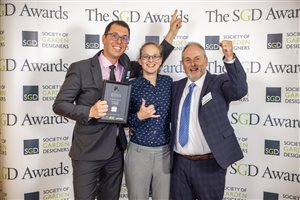 SGD Awards 2022 - Stefano Marinaz MSGD - Planting Design Winner - Sponsor Barcham Trees plc